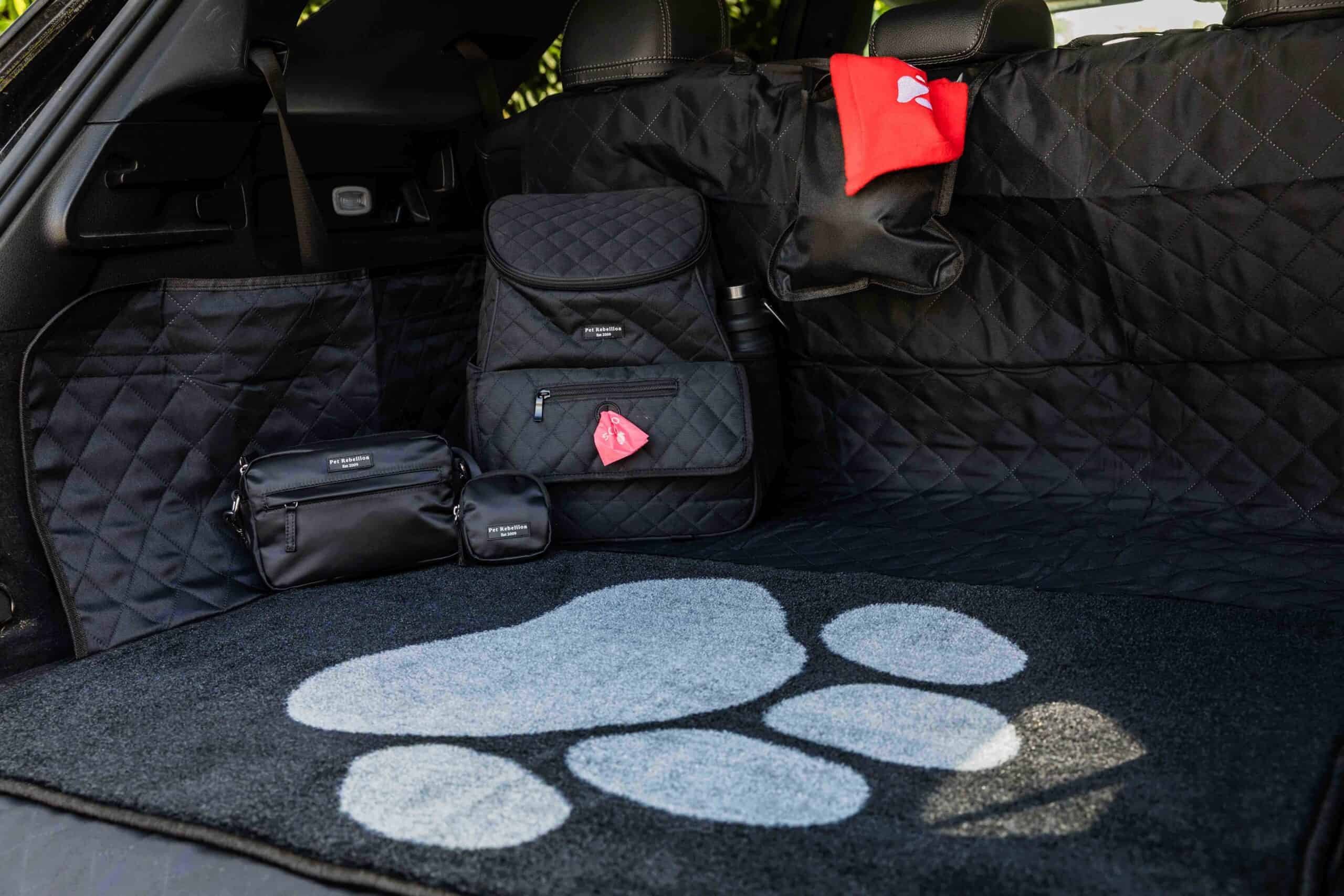 Dog Boot Mat Car Boot Mat for Dogs: Stop Mud & Hair Easily | Pet Rebellion