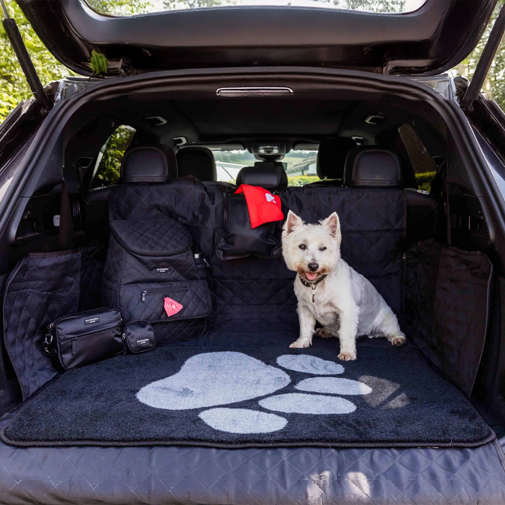 Dog Boot Mat Car Boot Mat for Dogs: Stop Mud & Hair Easily | Pet Rebellion