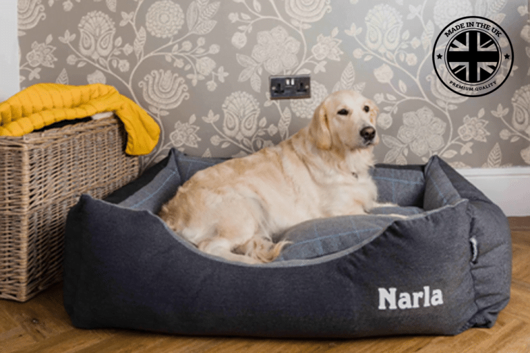 Small Premium Personalised Dog Beds Pet Rebellion