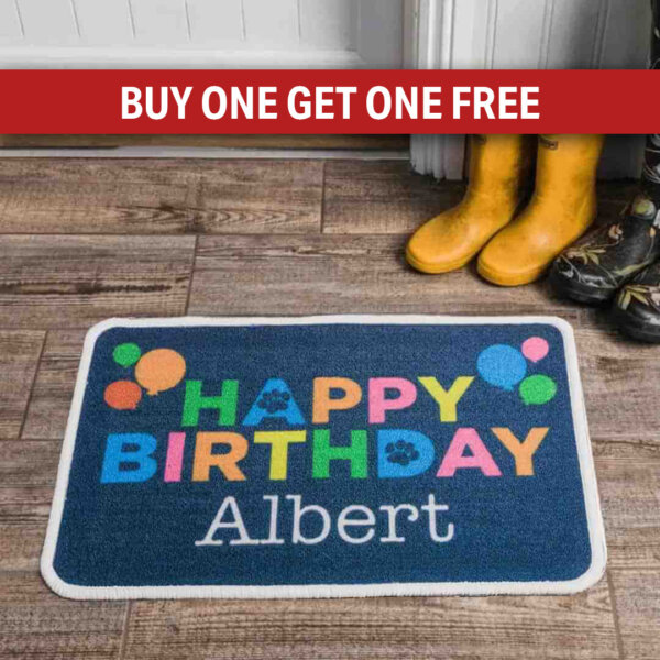 Personalised Food Mat Birthday