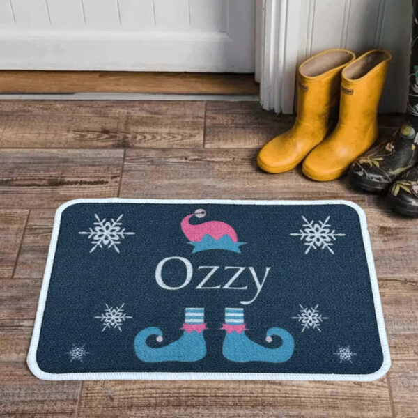 Personalised Food Mat Christmas