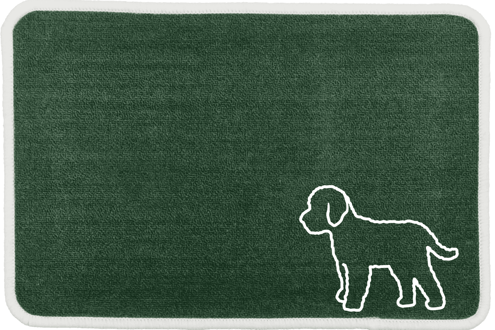 Personalised Dog Breeds Food Mat - (A to C) Green - Cockapoo