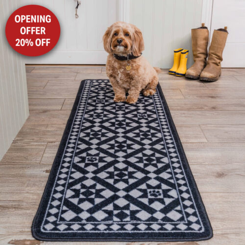 Dog Runner Victorian Tile