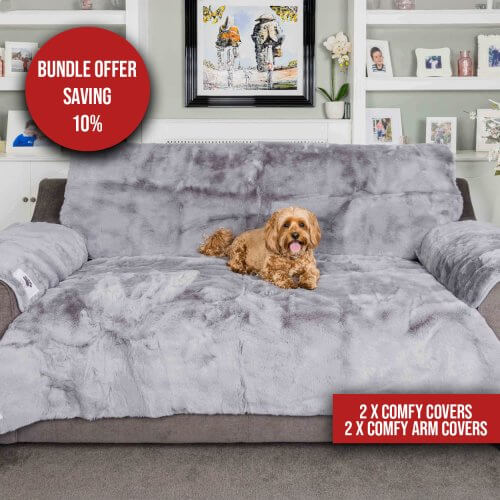 Comfy Cover Ultimate Sofa Bundle - Grey