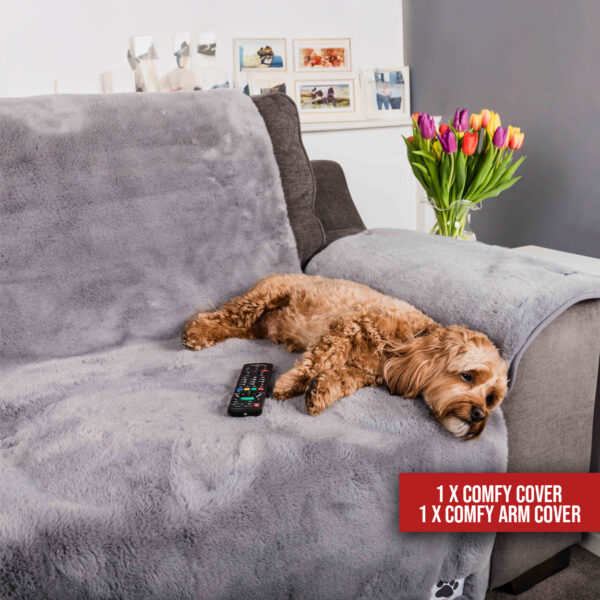 Comfy Cover Sofa Bundle - Grey