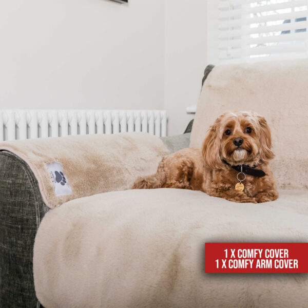 Comfy Cover Sofa Bundle -  Stone