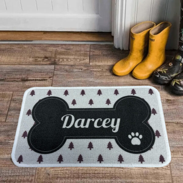 Personalised Food Mat Bone Christmas Tree